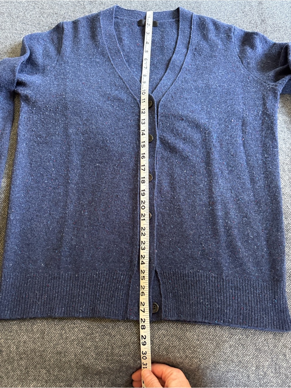 J CrewV-Neck Button Cardigan - Picture 4 of 6